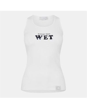 Stella McCartney Printed Racerback Vest - White
