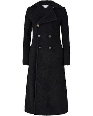 Bottega Veneta Bv Coat - Black