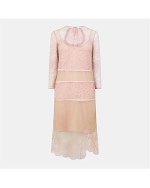 Fendi A Line Dress - Pink