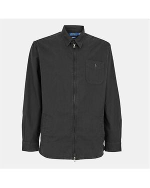Polo Ralph Lauren Garment Dye Overshirt - Black