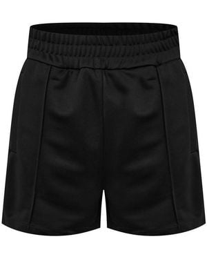 Palm Angels Logo Track Shorts - Black