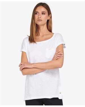 Barbour Qualify Top - White