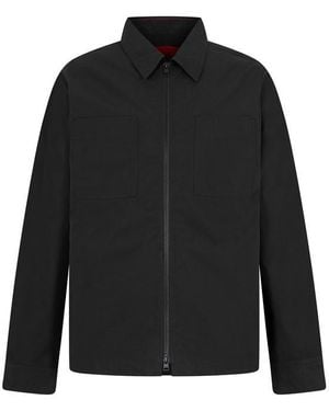 HUGO Evalom Oxford Shirt - Blue