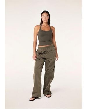 P.E Nation Pe Unwind Halter - Brown