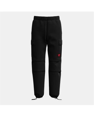 HUGO Ripstop Cargo Trousers - Black