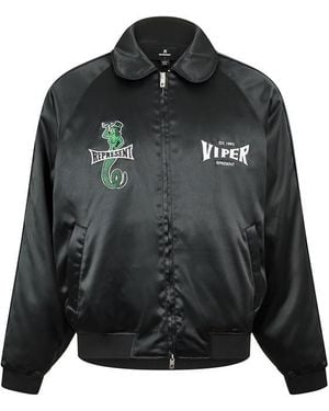 Represent Varsity Jacket - Black