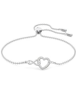 Swarovski Crystal Chain Bracelets - Blue