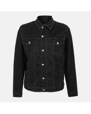 7 For All Mankind El Cap Down Fill Herringbone Puffer Jacket - Grey