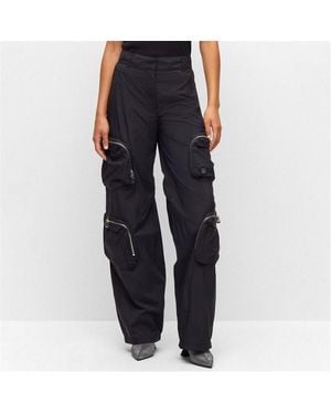 HUGO Harameri-1 Cargo Trousers - Black