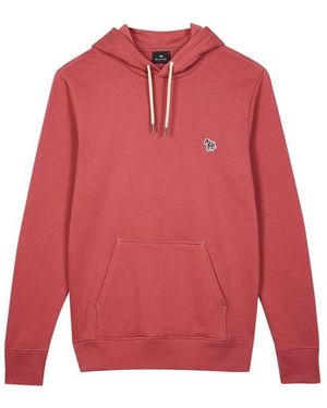 Paul Smith Zebra Logo Oth Hoodie - Red