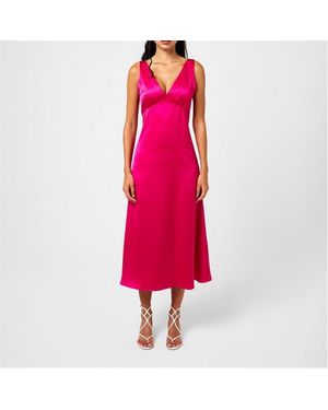 Weekend by Maxmara Mmw Gambero Dress Ld42 - Red