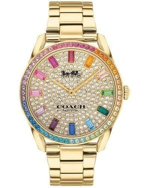 COACH Plated Preston Watch - Metallic