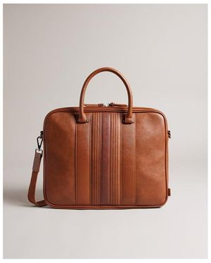 Ted Baker Nevver Document Bag - Brown