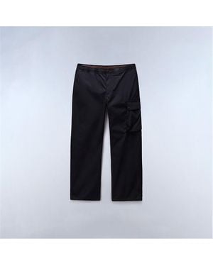 Napapijri Relaxed Fit Cargo Trousers - Black