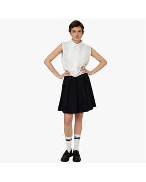 Stella Nova School Mini Plisse Skirt - Black