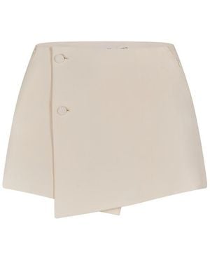 GOOD AMERICAN Mini Skirt - Natural