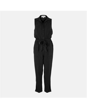 Bella Dahl Belted Jumpsuit - Black
