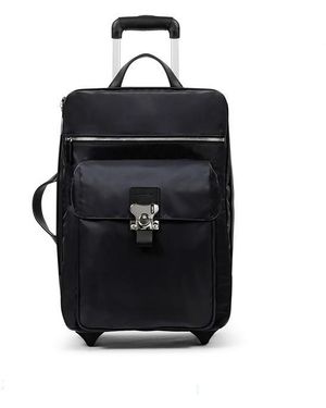 Fpm Adults Wheeled Duffle Soft Suitcase - Black