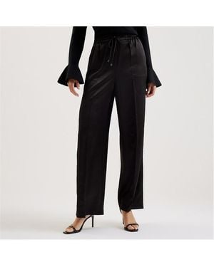 Ted Baker Umaibo Wide Leg Trousers - Black
