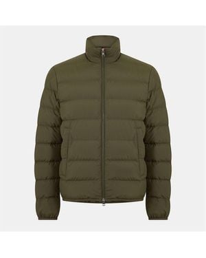 Moncler Baudinet Short Down Jacket - Green
