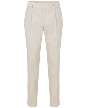 BOSS Closed Hem Jersey Joggers - Natural