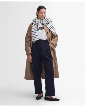 Barbour Amber Tapered Trousers - Blue