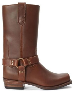 Polo Ralph Lauren Biker Boots - Brown