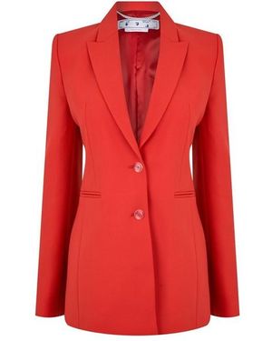 Off-White c/o Virgil Abloh Suit Jacket - Red