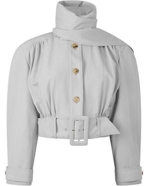 Chloé Leather Jacket - Blue