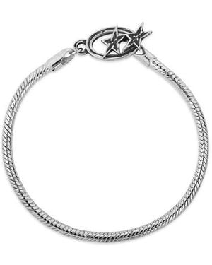 Twojeys Icon Clasp Metal Chain Bracelet - Metallic