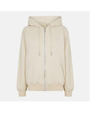 Off-White c/o Virgil Abloh Off Fz Hoodie - Natural