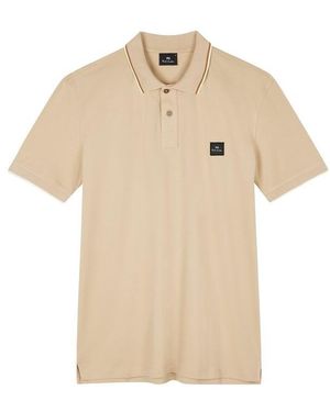 Paul Smith Polo T-Shirt - Natural