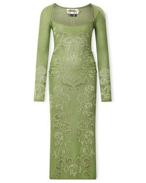 House Of Sunny Hos Envy Dress Ld41 - Green