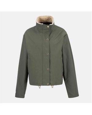 Barbour Luanda 3-In-1 Showerproof Long Sleeve Rain Anorak - Green