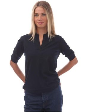 HUGO Esoles1 Short Sleeve Top - Blue
