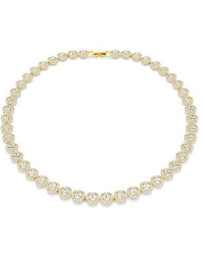 Swarovski Angelica Tennis Choker Necklace - Metallic