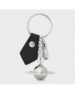 Vivienne Westwood Orb Keyring - White