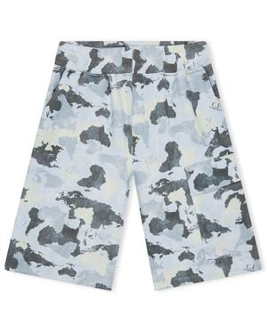 C.P. Company Drawstring Bermuda Shorts - Blue