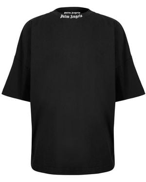 Palm Angels Oversized T-Shirt - Black