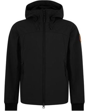 ARCTIC ARMY Soft-Shell Hooded Jacket - Blue