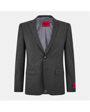 HUGO Extra Slim Fit Blazer - Grey
