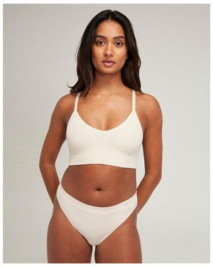 Nudea Seamless Bralette Tencel Seamless - White