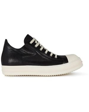 Rick Owens Rick Low Sneaks - Black