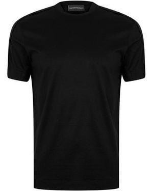 Emporio Armani Logo Tape T-shirt - Black