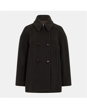 Isabel Marant Pea Coat - Black