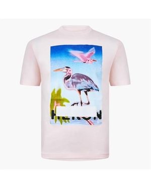 Heron Preston Censor Heron T Shirt - Blue