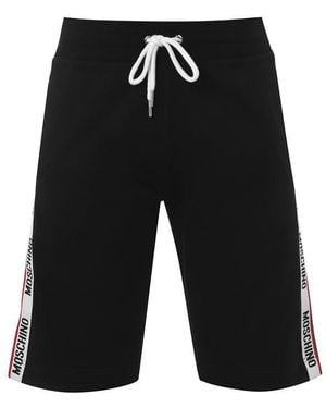 Moschino Tape Shorts - Black