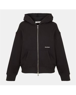 About Blank Box Zip Hoodie - Black