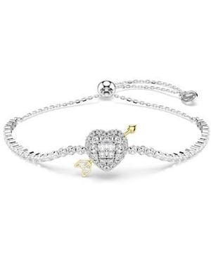 Swarovski Idylliabct Chain Bracelet - White