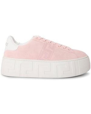 Versace Platform Trainer Platform Trainers - Pink